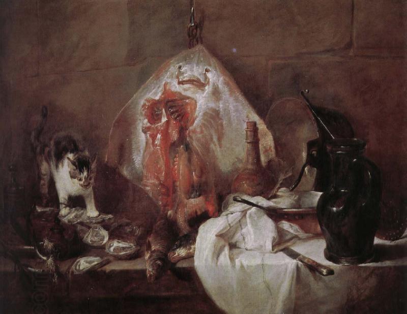 Jean Baptiste Simeon Chardin la raie China oil painting art